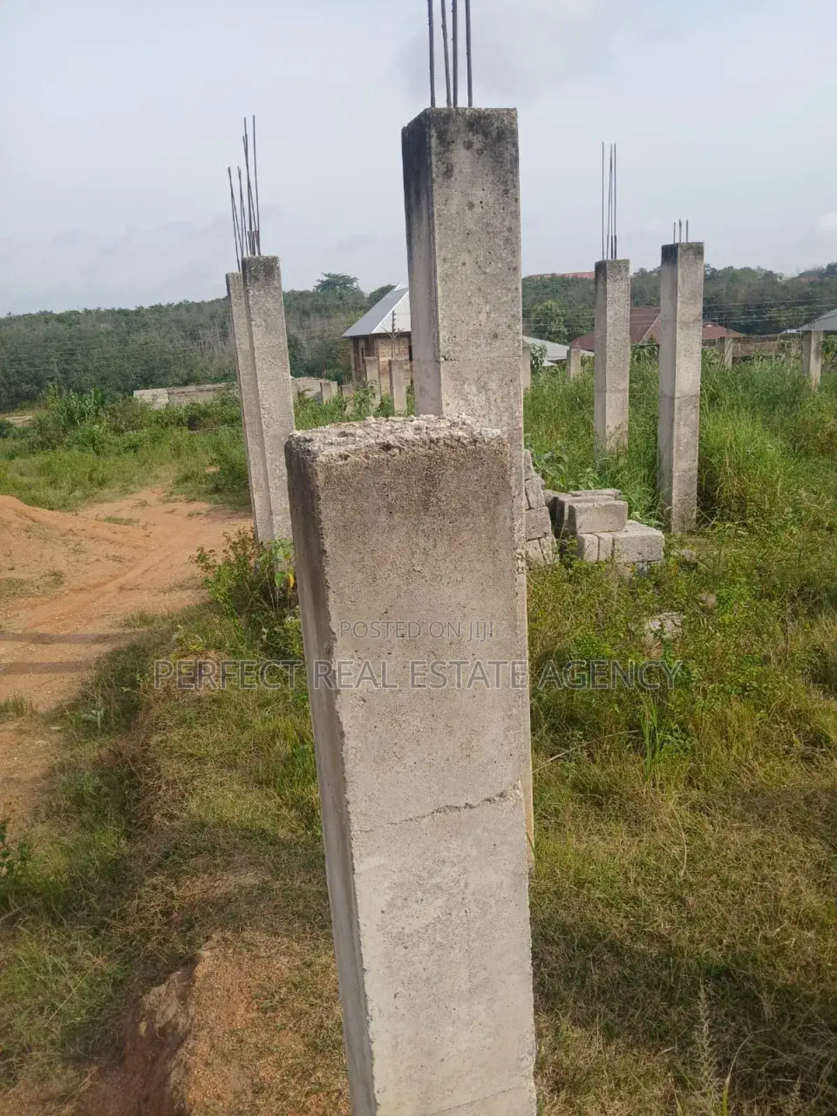 Uncompleted Structure on Land for Sale
