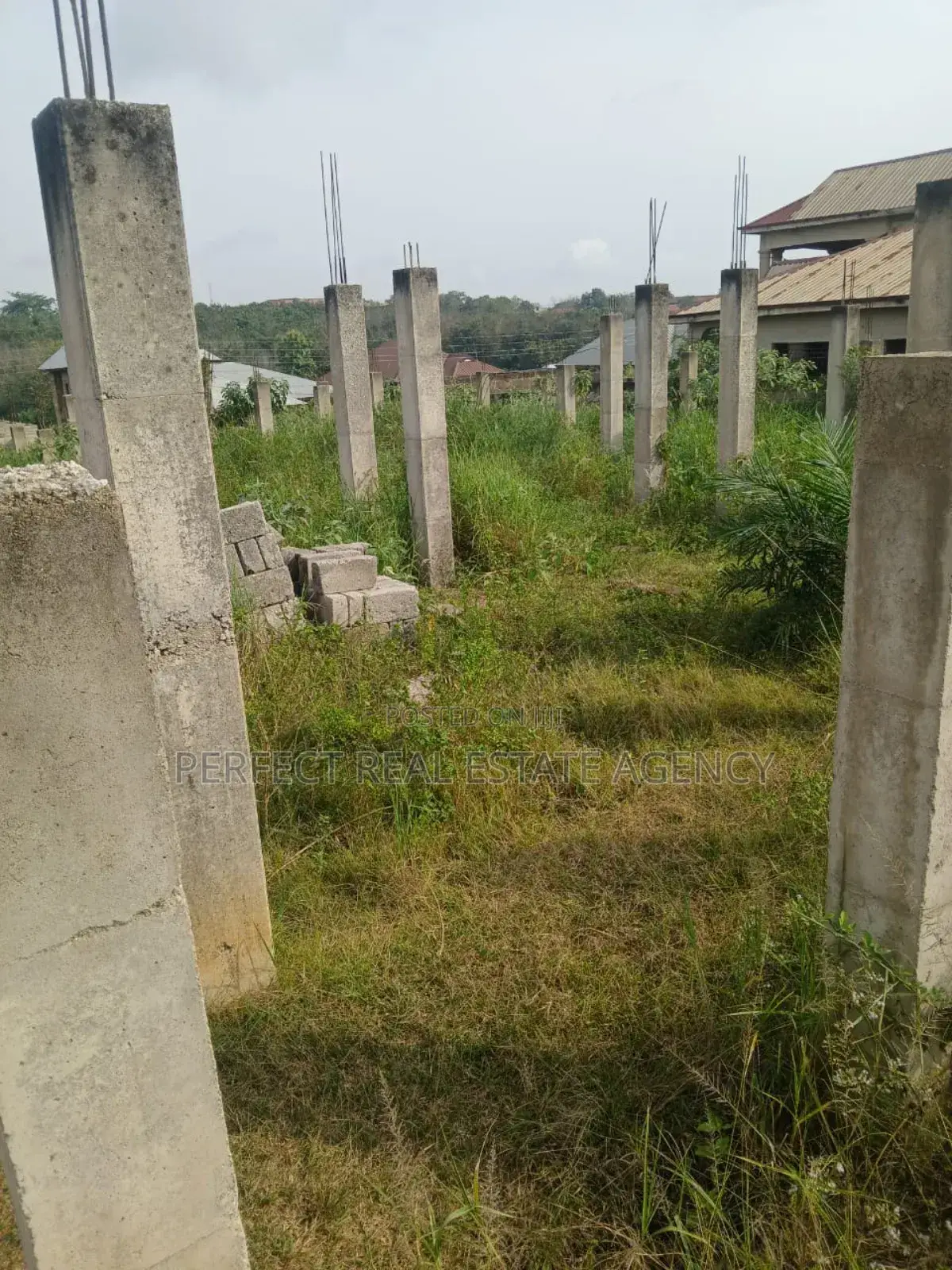 Uncompleted Structure on Land for Sale