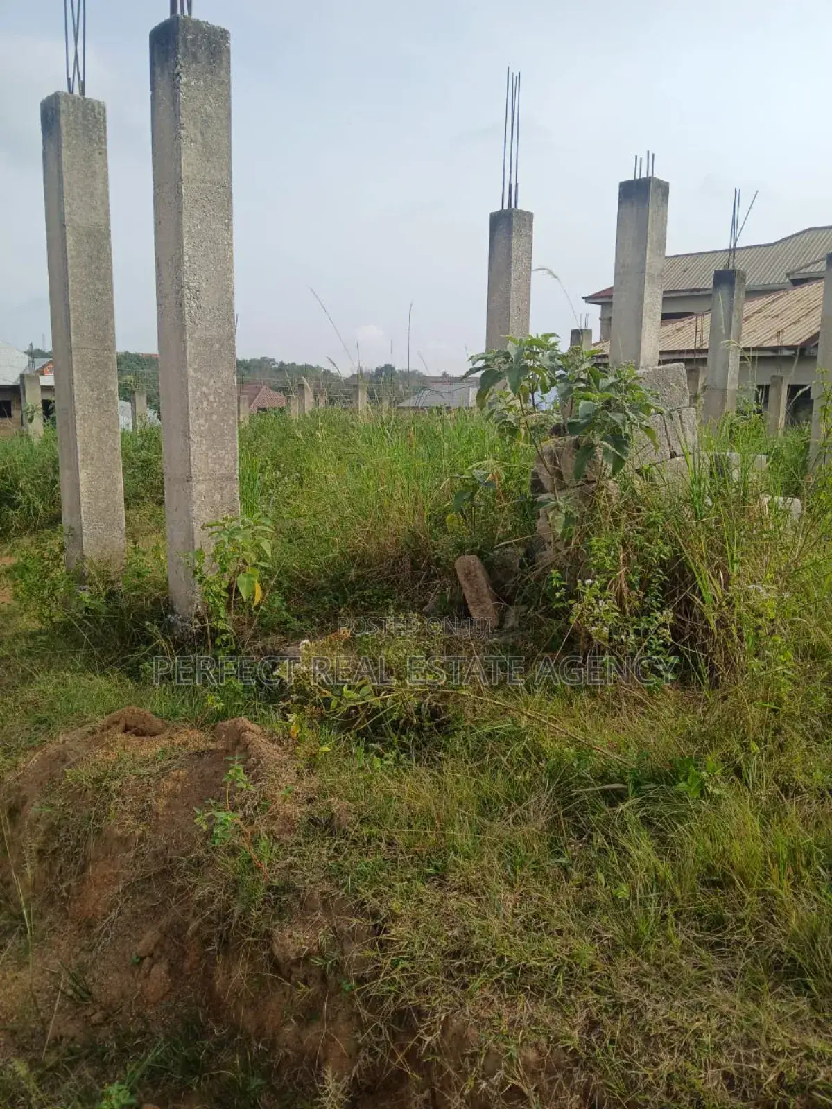 Uncompleted Structure on Land for Sale