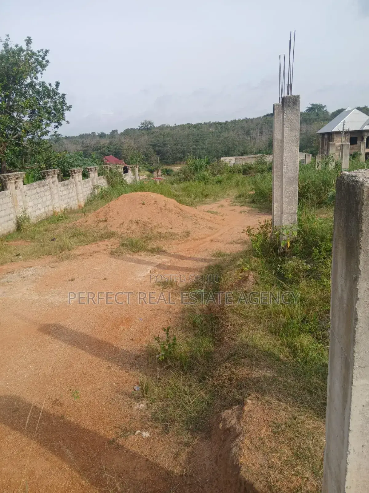 Uncompleted Structure on Land for Sale