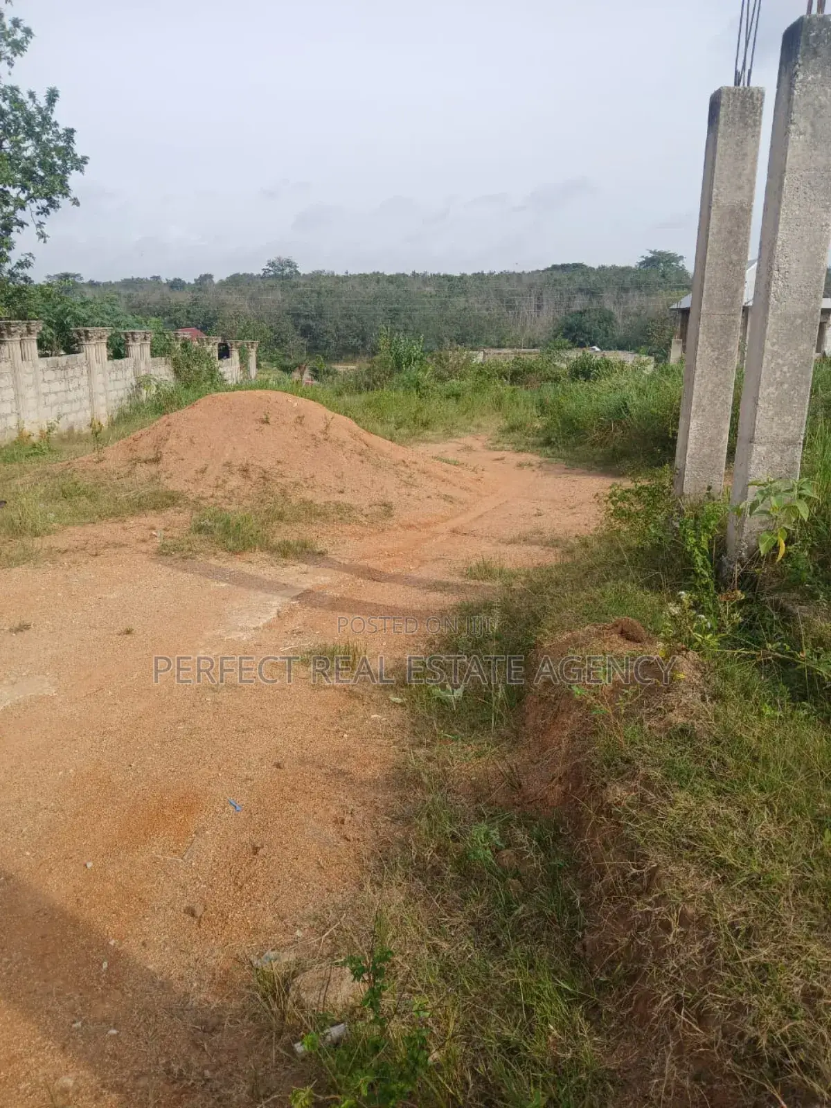 Uncompleted Structure on Land for Sale