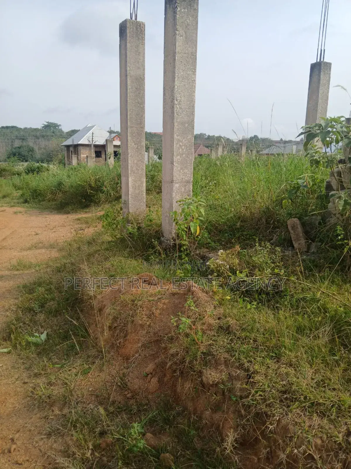 Uncompleted Structure on Land for Sale