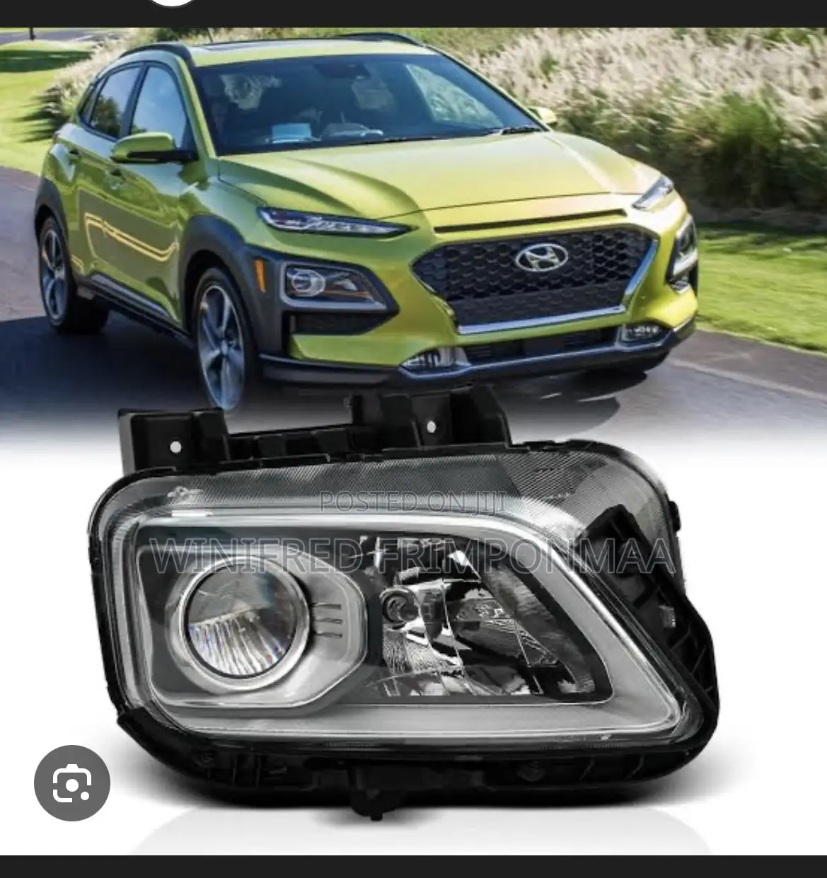 Hyundai Kona 2020,2021,2022 Headlight