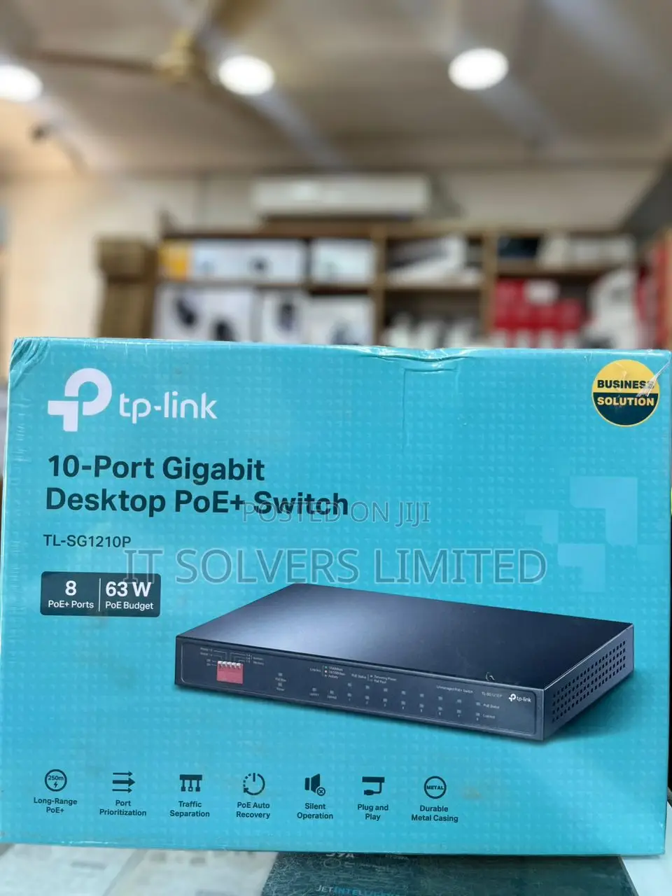 Tp Link 10-Port Gigabit Poe+ Switch