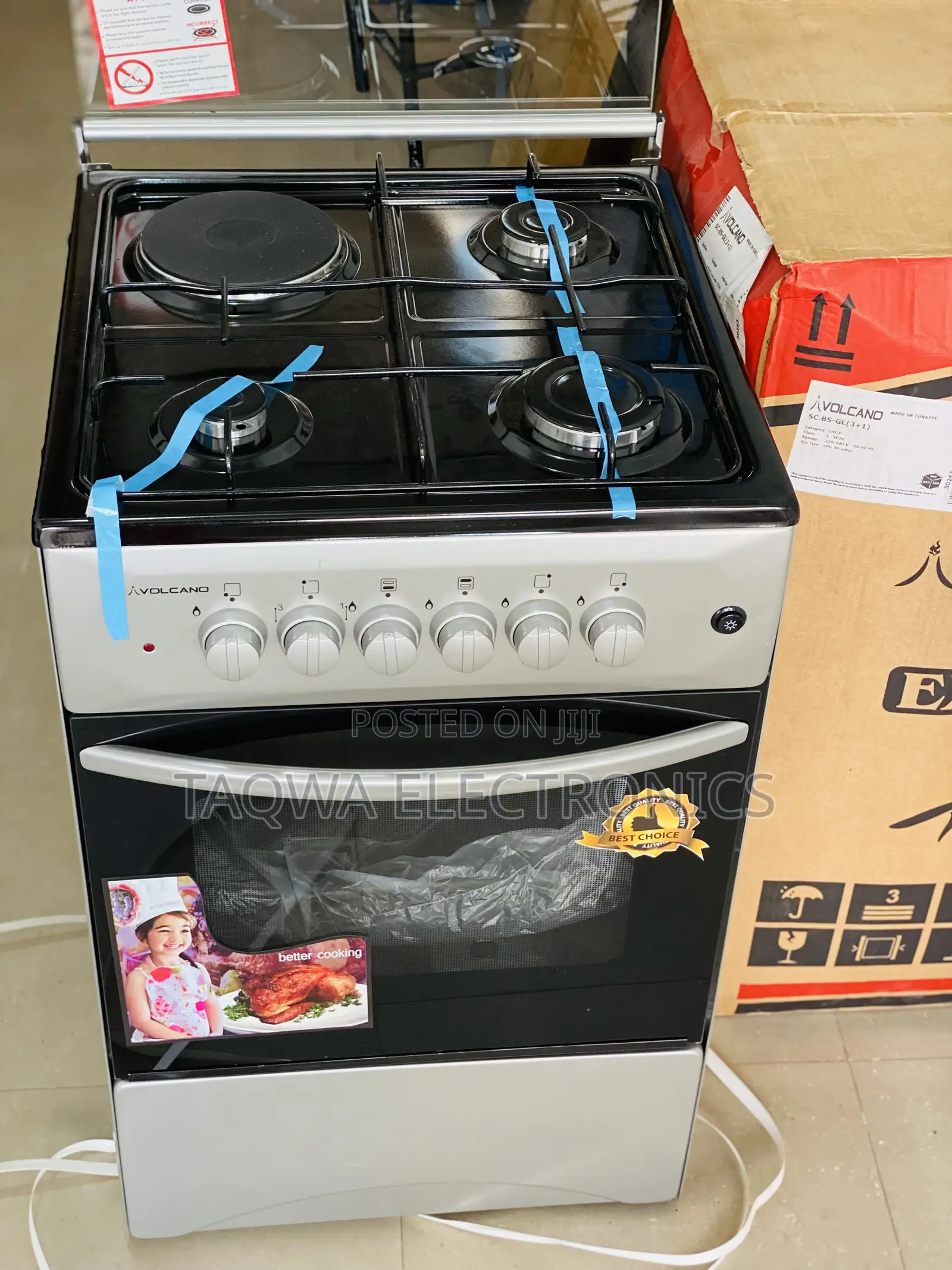 Switch From Gas to Electric Volcano Electric and Gas Cooker