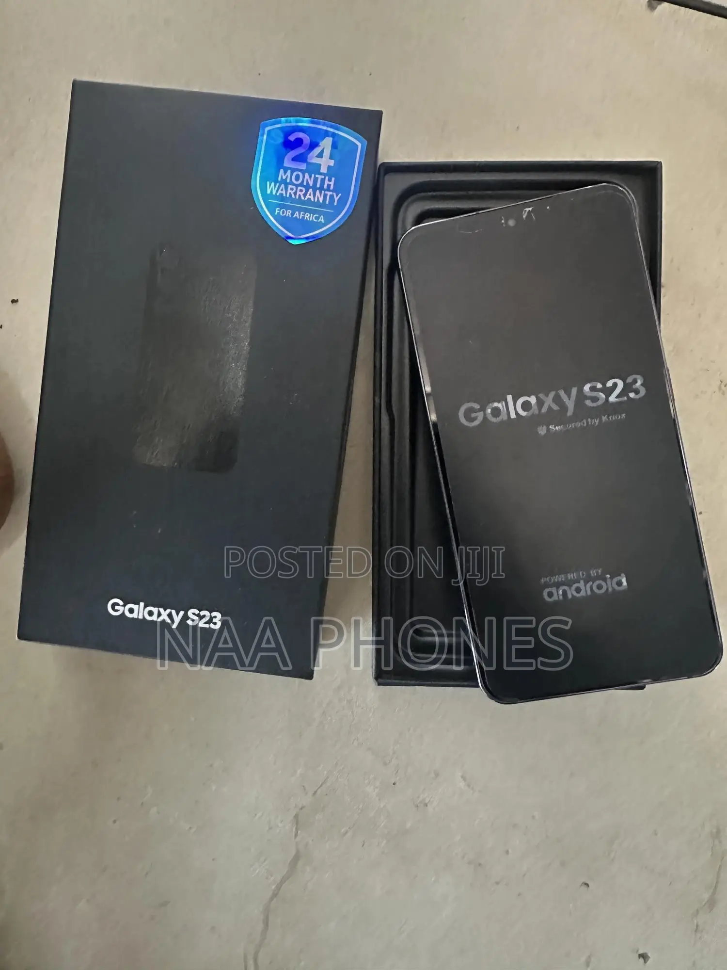 New Samsung Galaxy S23 128 GB Black