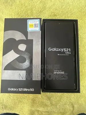 New Samsung Galaxy S21 Ultra 5G 256 GB Black