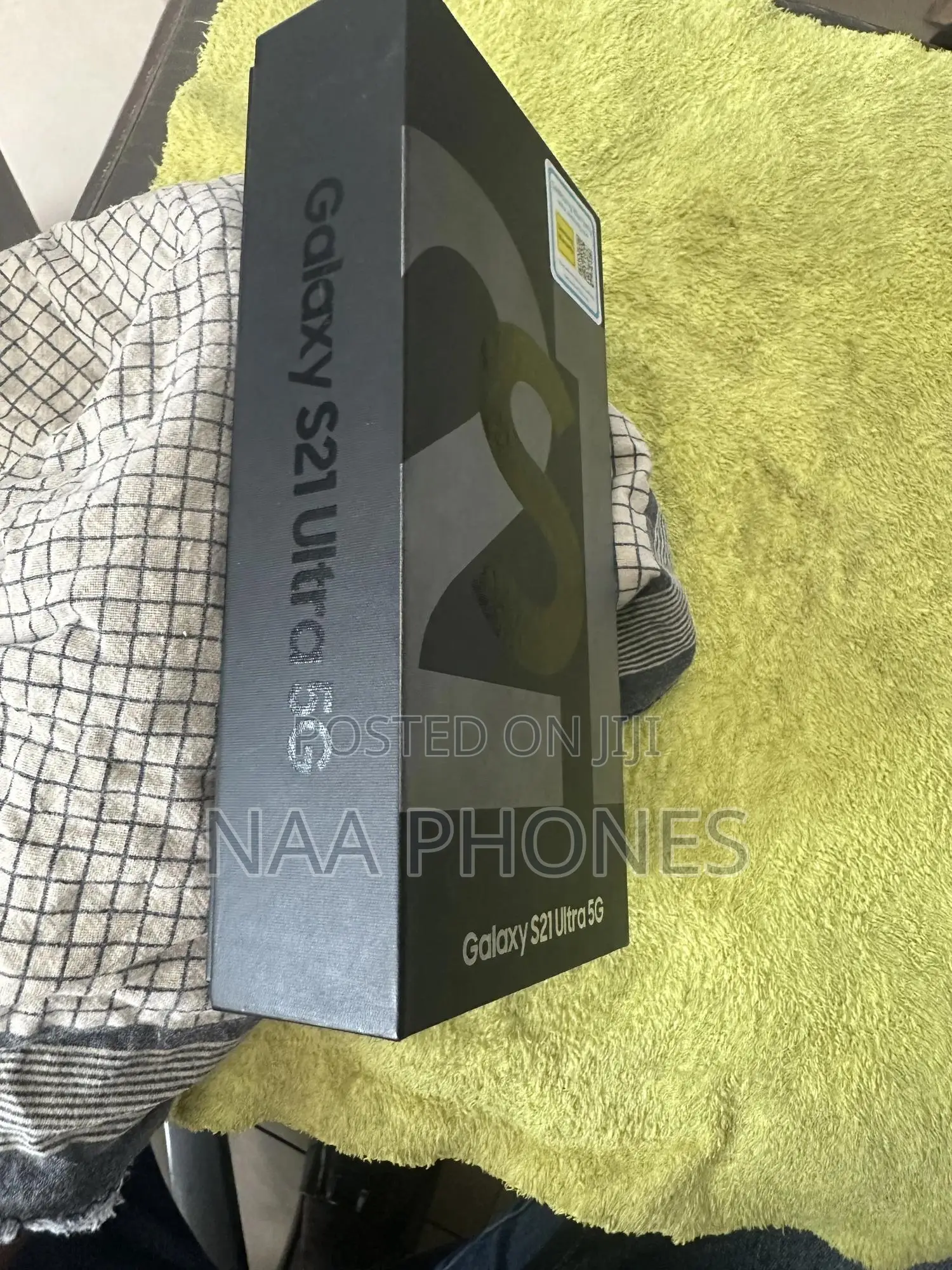 New Samsung Galaxy S21 Ultra 5G 256 GB Black