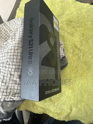 New Samsung Galaxy S21 Ultra 5G 256 GB Black
