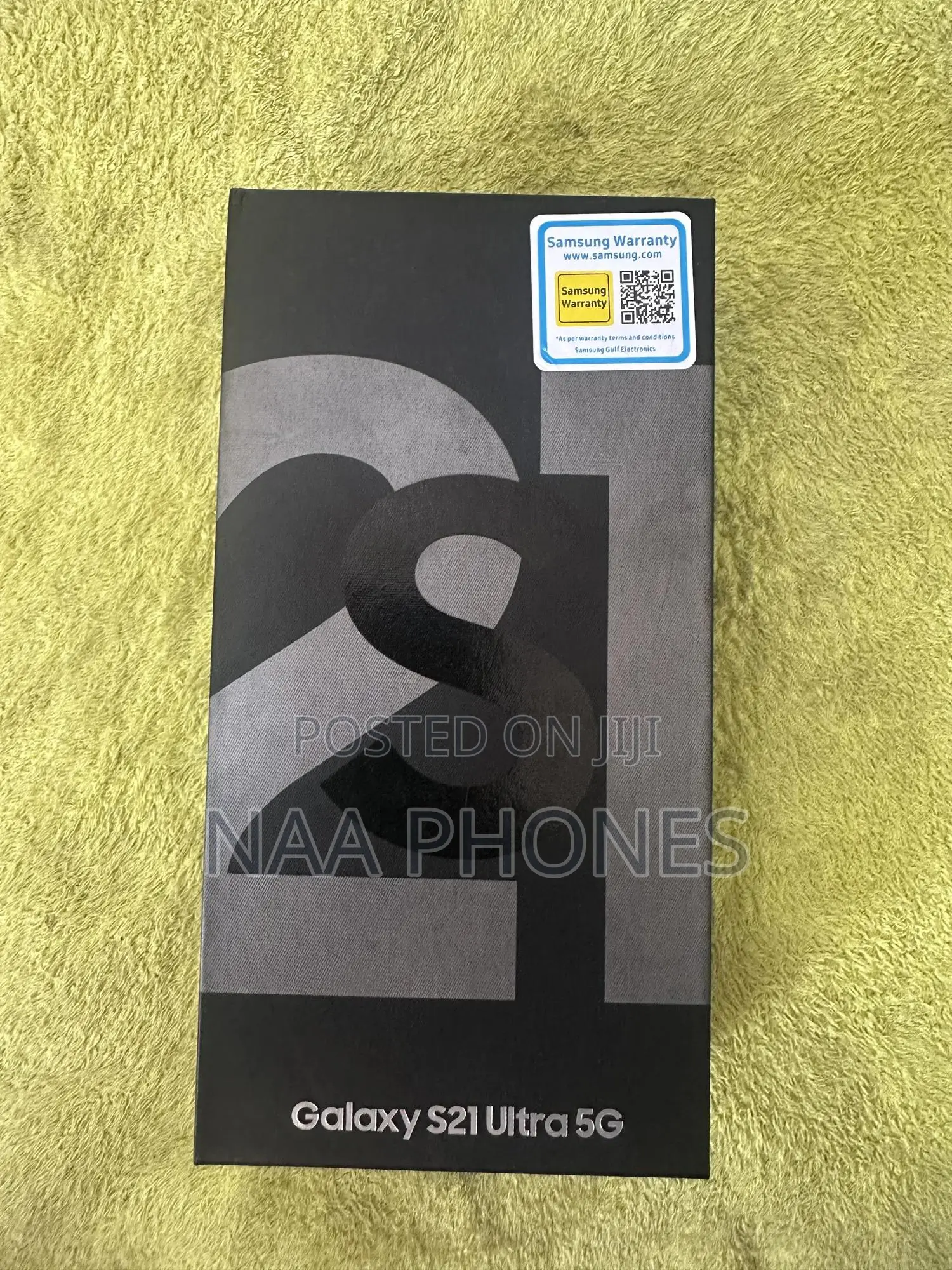 New Samsung Galaxy S21 Ultra 5G 256 GB Black