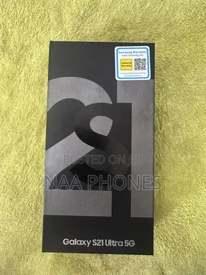 New Samsung Galaxy S21 Ultra 5G 256 GB Black
