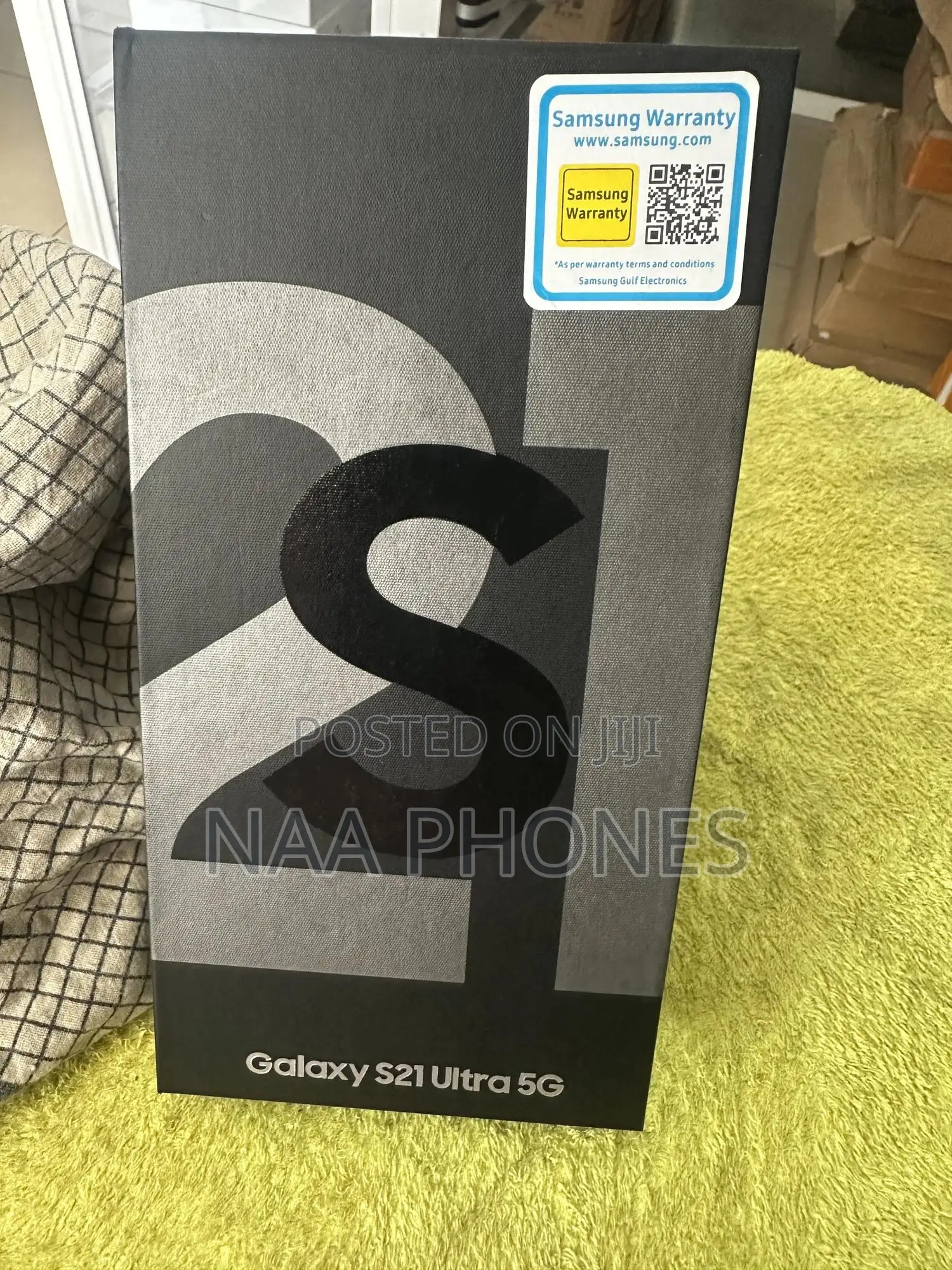 New Samsung Galaxy S21 Ultra 5G 256 GB Black