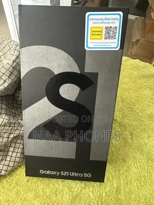 New Samsung Galaxy S21 Ultra 5G 256 GB Black