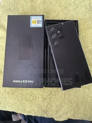 New Samsung Galaxy S23 Ultra 256 GB Black
