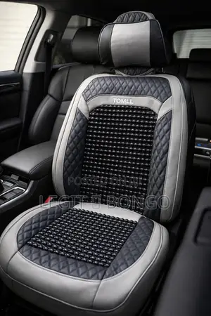 High Quality Leather Seat Cover With Beads