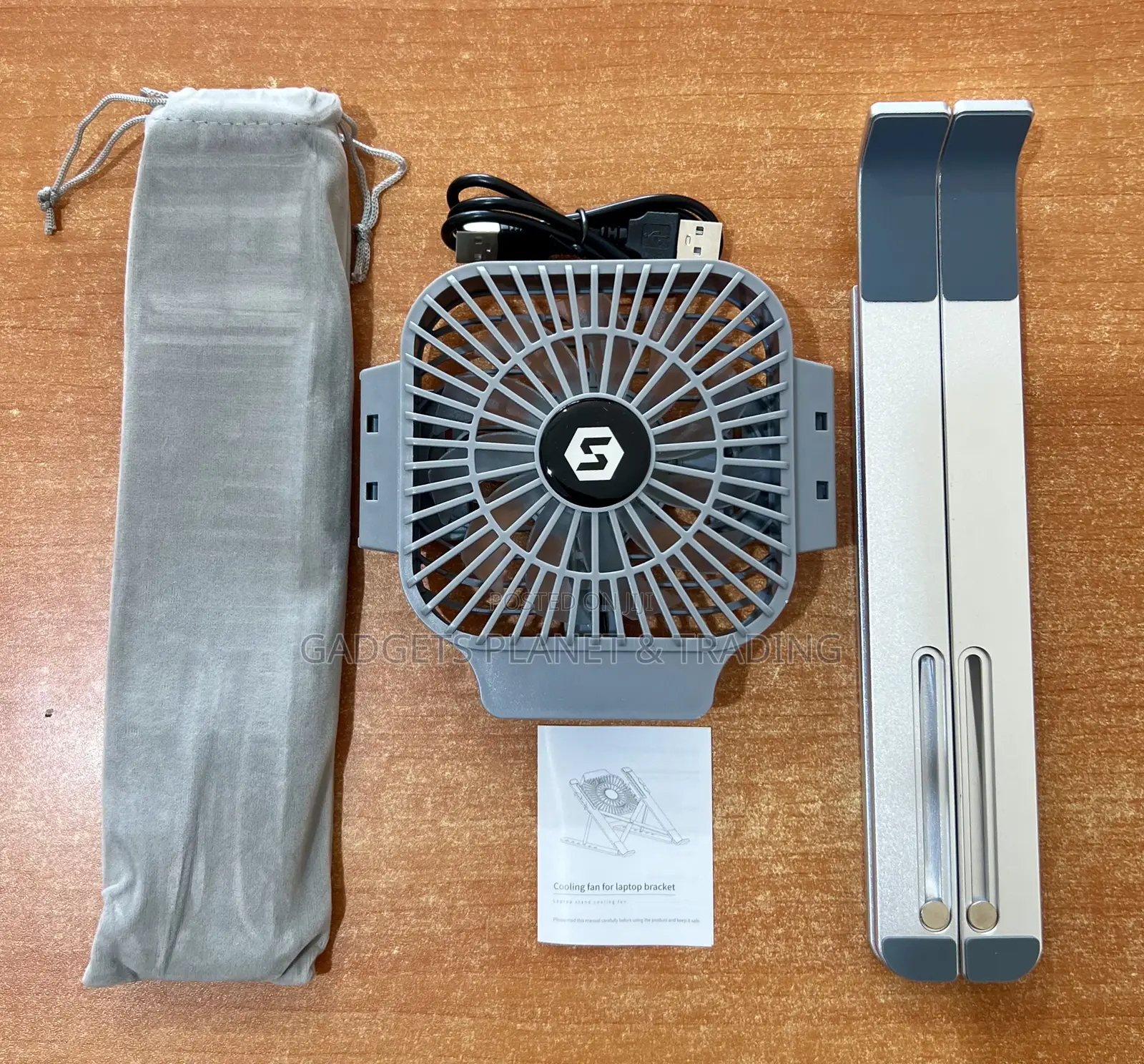 Creative Cooling Notebook Bracket Stand Adjustable Speed Radiator Fan