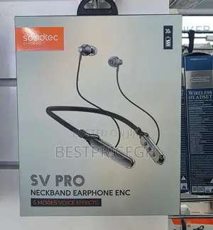 Porodo Soundtec Sv Pro Neckband Earphone Enc
