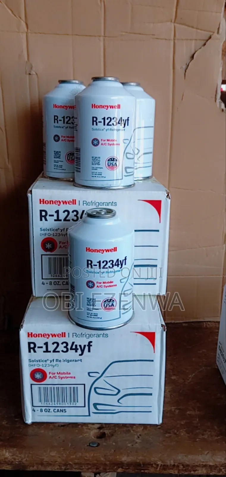 Genuine R-1234yf Gas