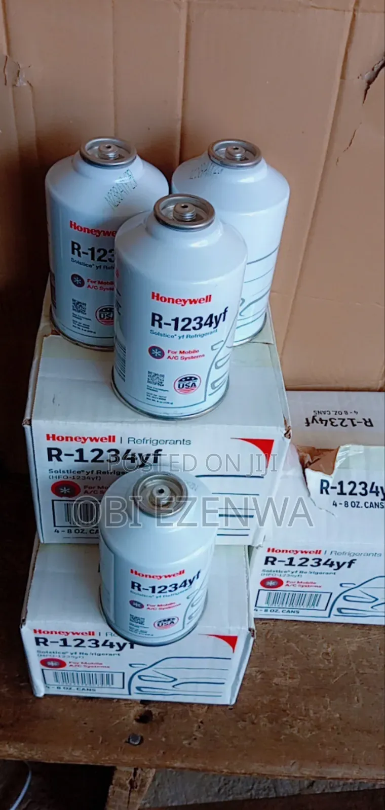 Genuine R-1234yf Gas