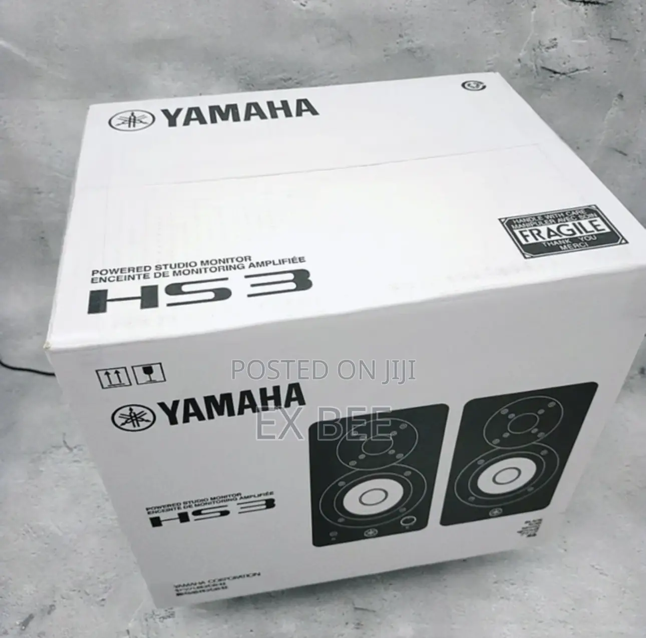 Yamaha Hs3 Active 3.5" 2-Way Studio Monitors (Black)