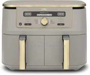 Ninja Max Dual Zone Digital Air Fryer, 2 Drawers, 9.5l, 6-in-1