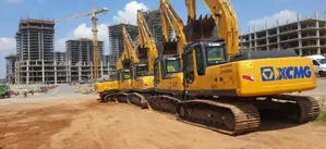 Sany, Liugong, XCMG Excavators