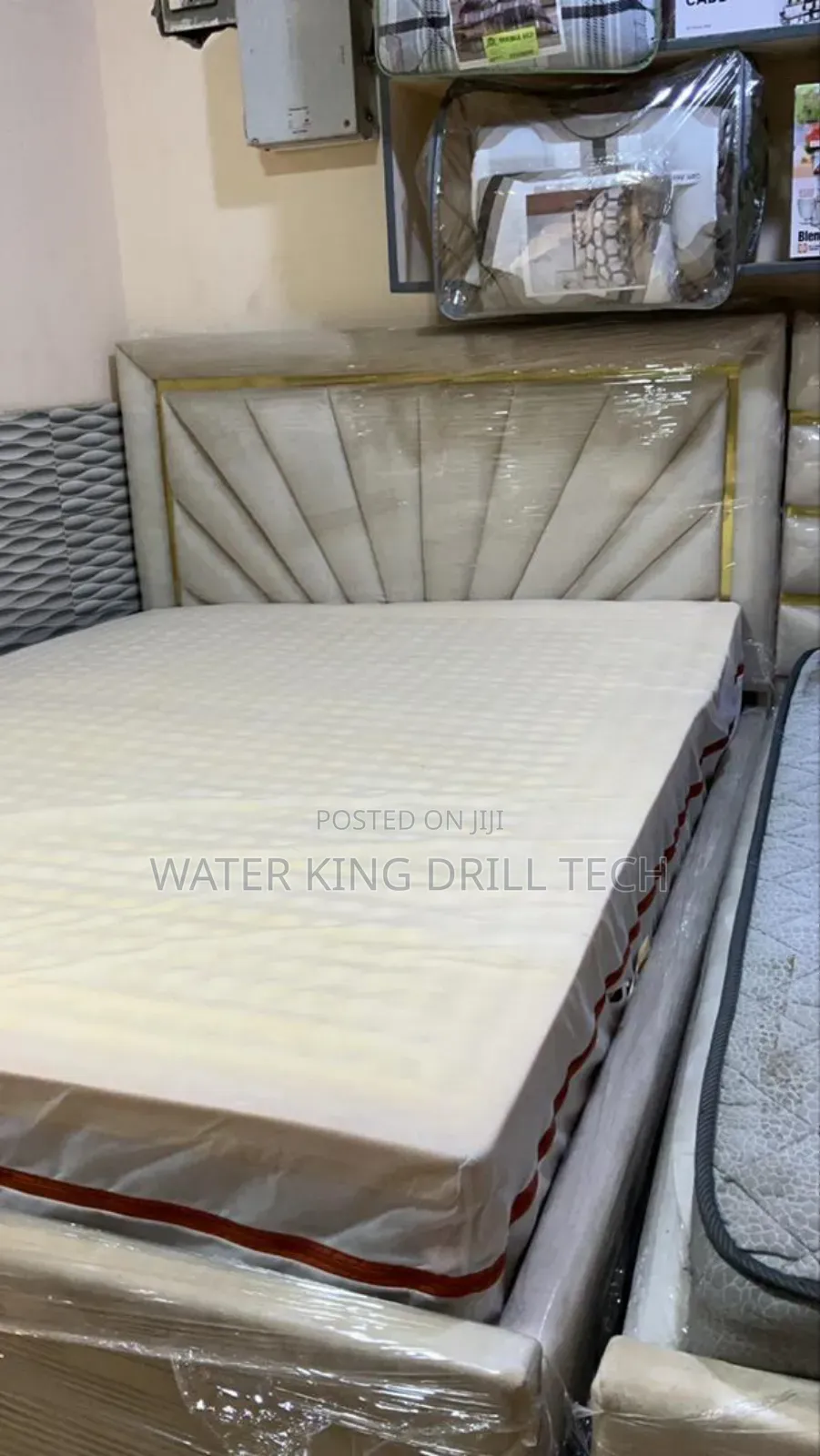 Double Bed And Mattress