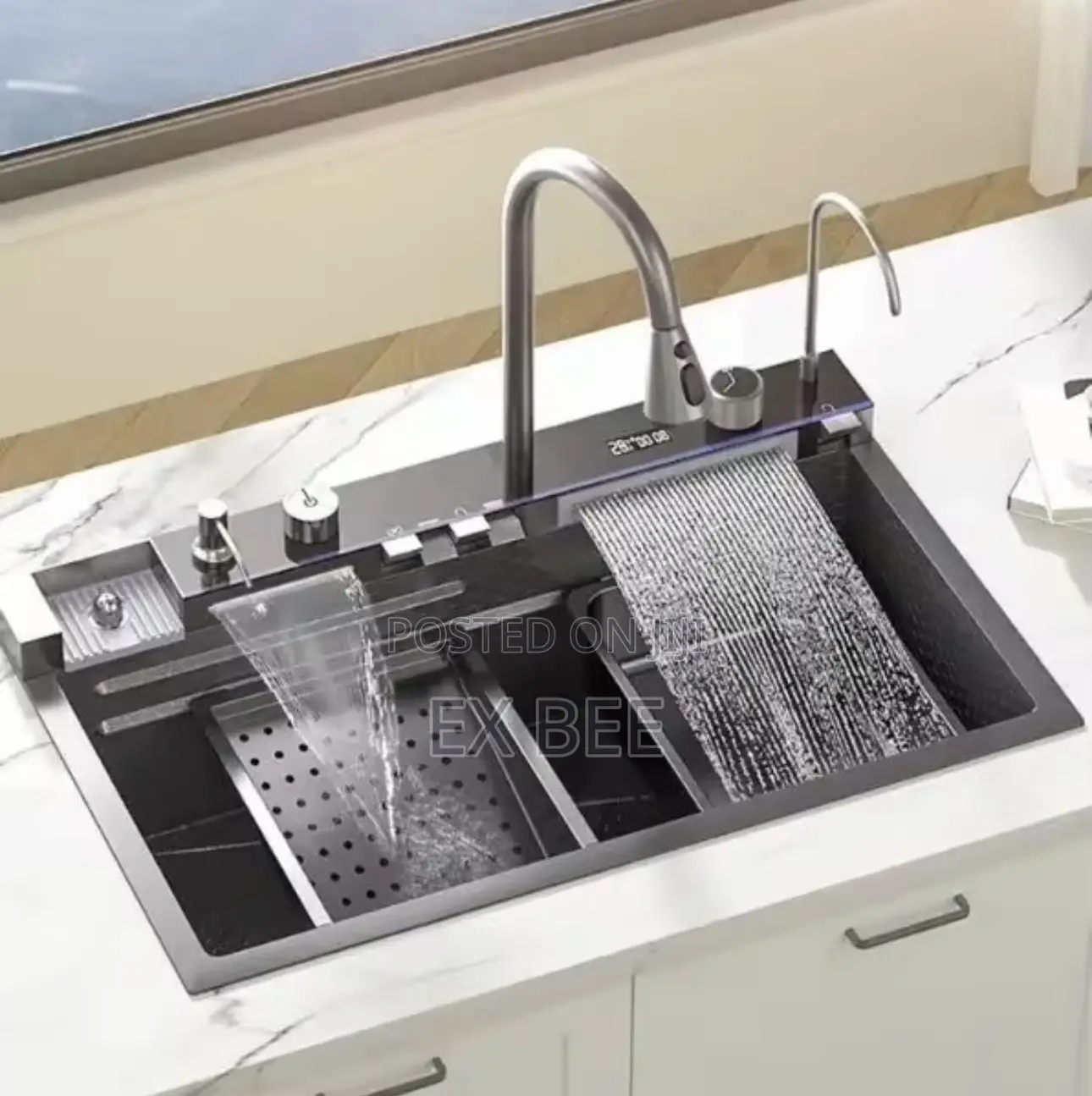 Led Modern Kitchen Sink Complete Set