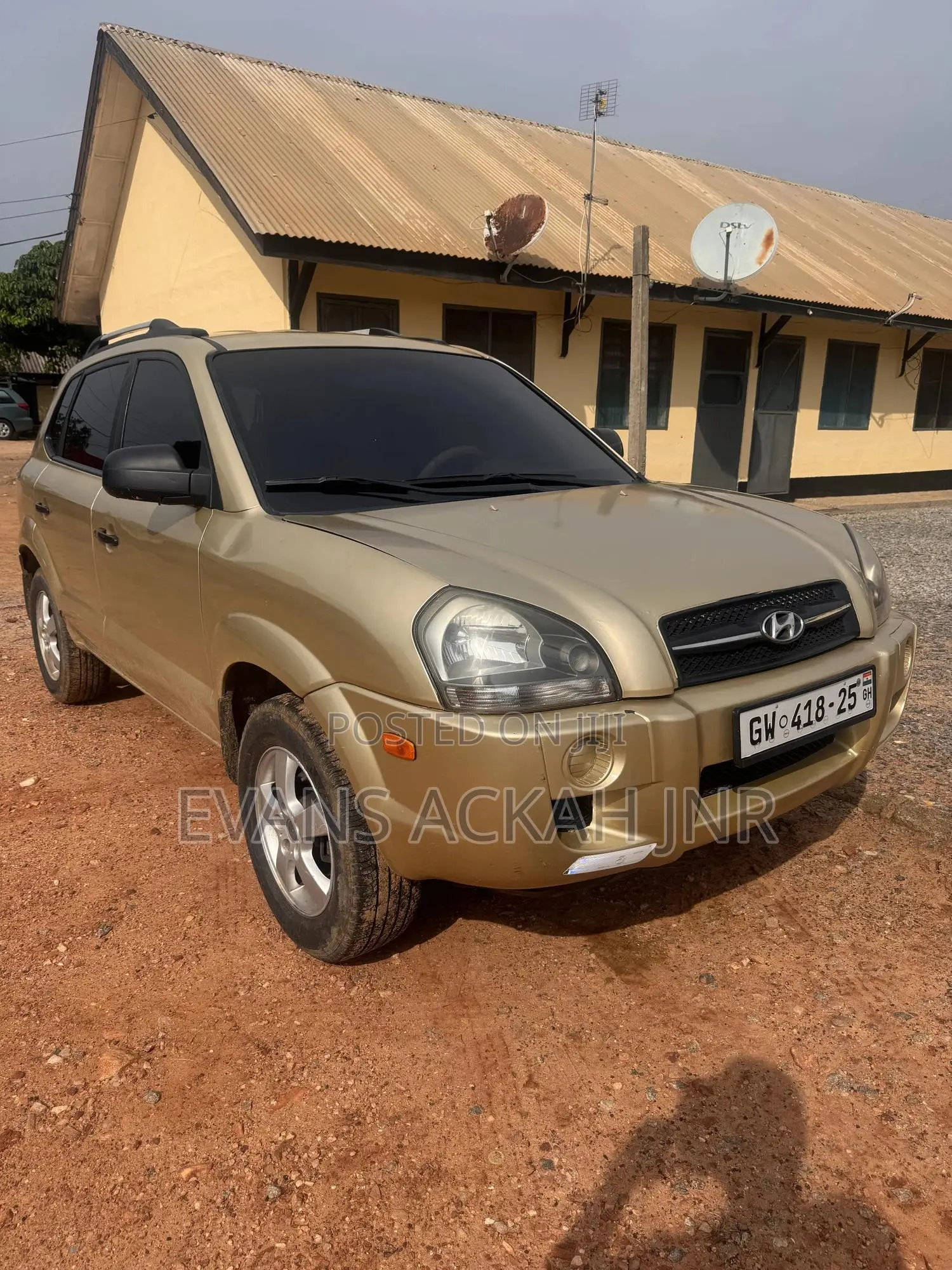 Hyundai Tucson 2005 Gold