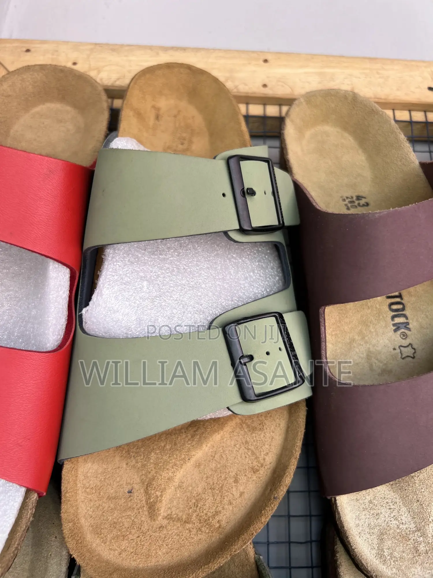 Birkenstock Slippers in Different Colors