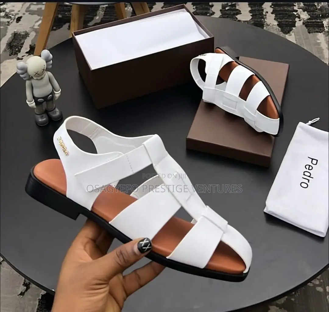 High Quality Pedro Leather T-Bar Sandal