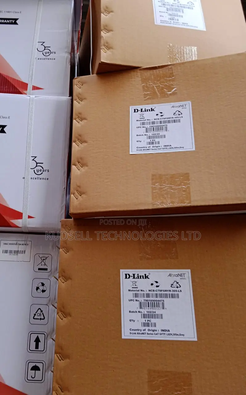 D-Link Cat7 SFTP Roll 305m LSZH Gray Altranet/NCB-C7sfgryr-305