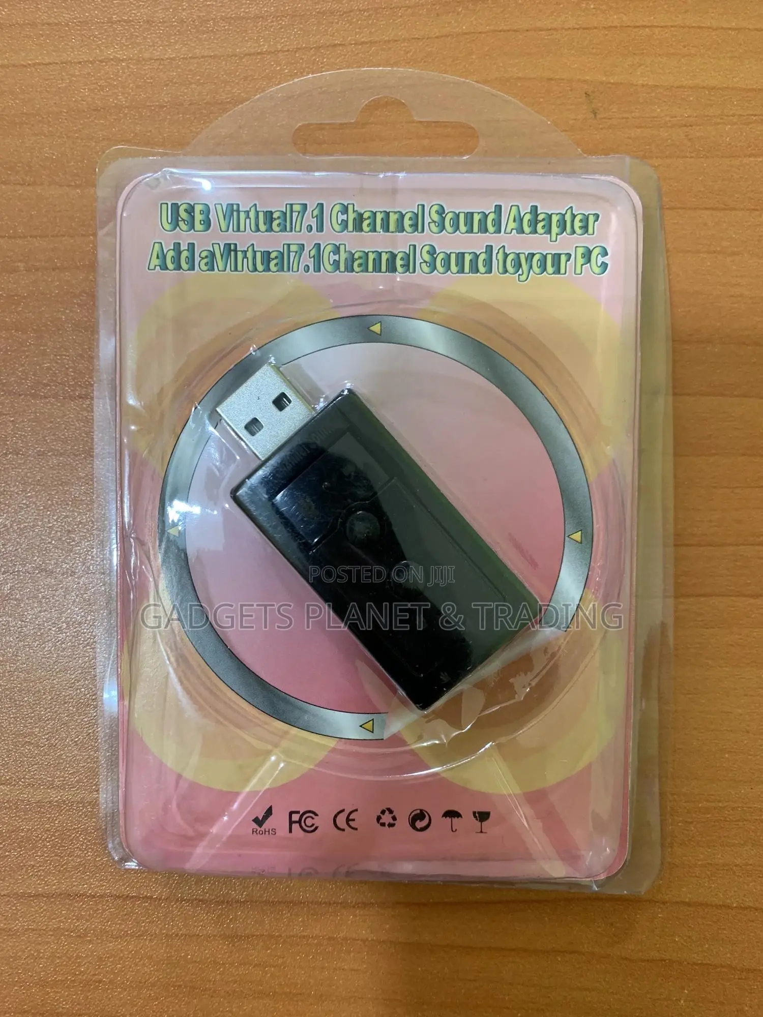Usb Virtual 7.1 Channel Sound Card Adapter