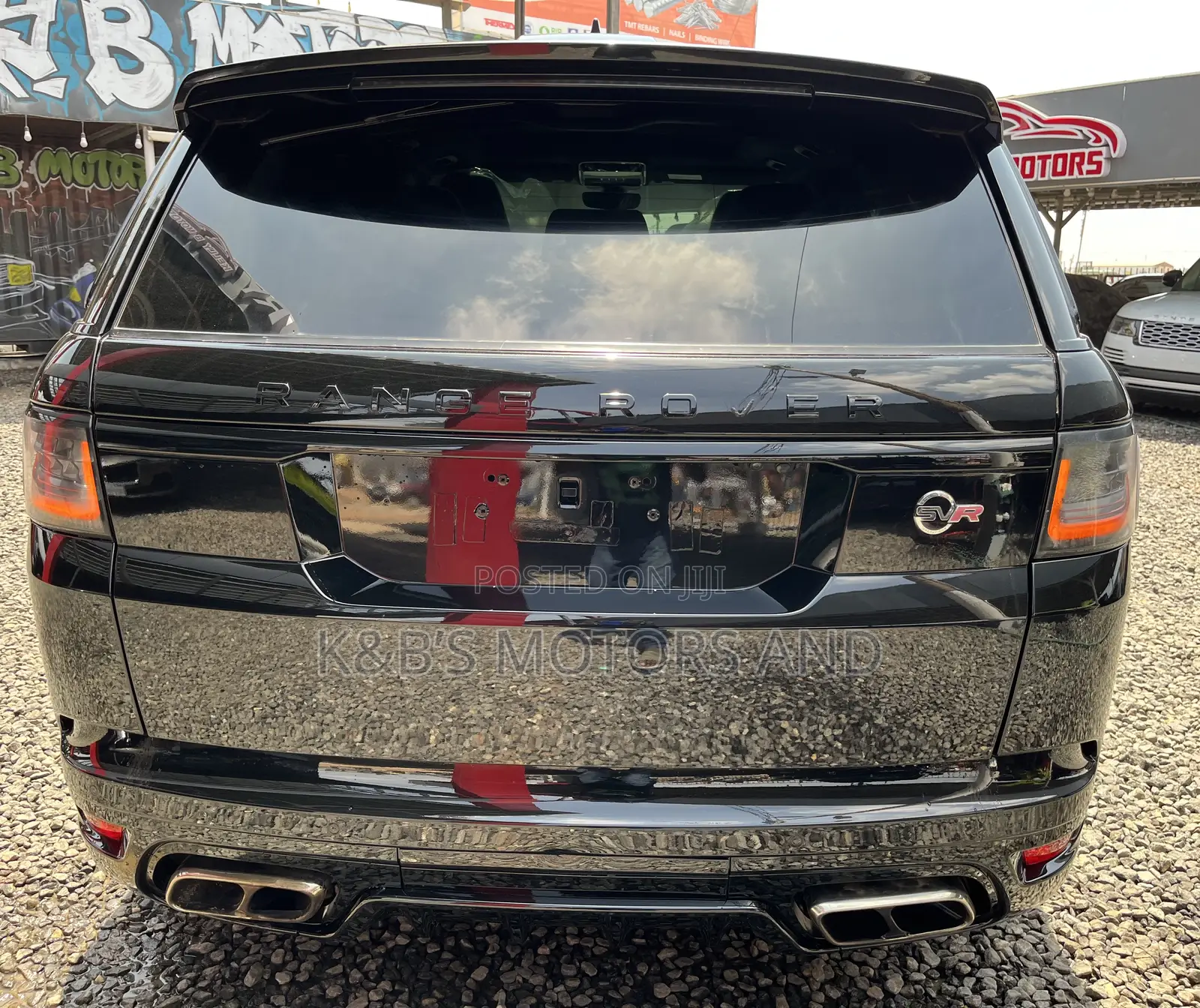 Land Rover Range Rover Sport SVR 4x4 2020 Black