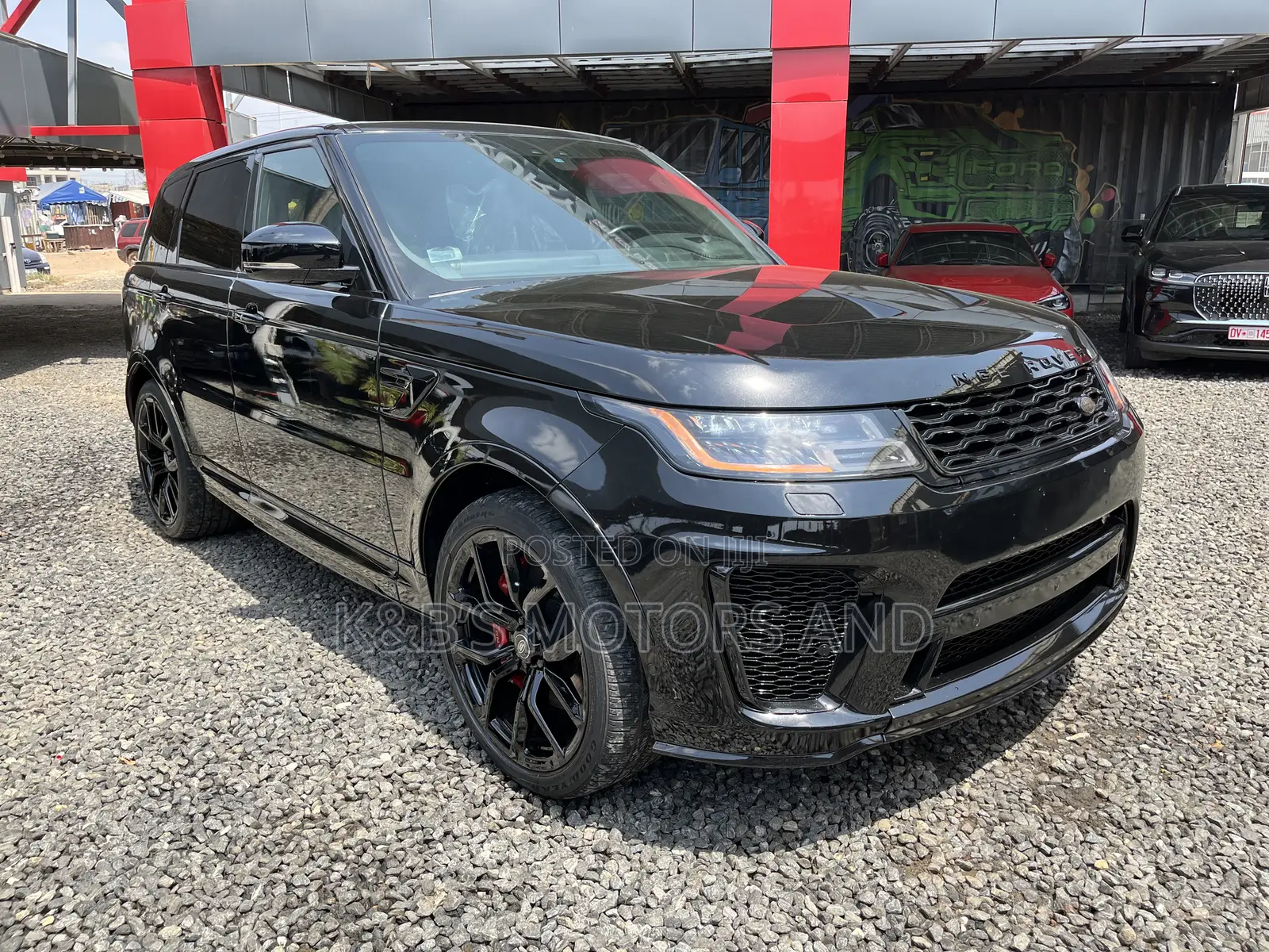 Land Rover Range Rover Sport SVR 4x4 2020 Black