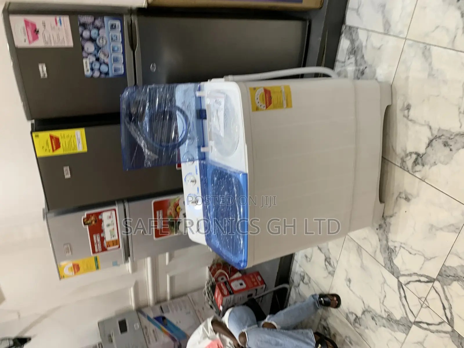 Secure Original Zara Semiautomatic 13kg Topload Washer
