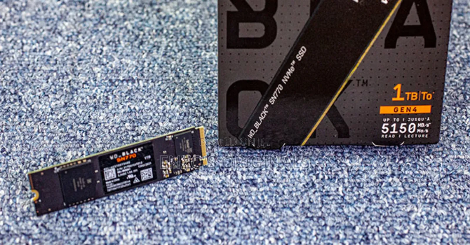 1tb Nvme Gen 4 Sn770 Western Digital Black Edition New Sealed 5150mbps