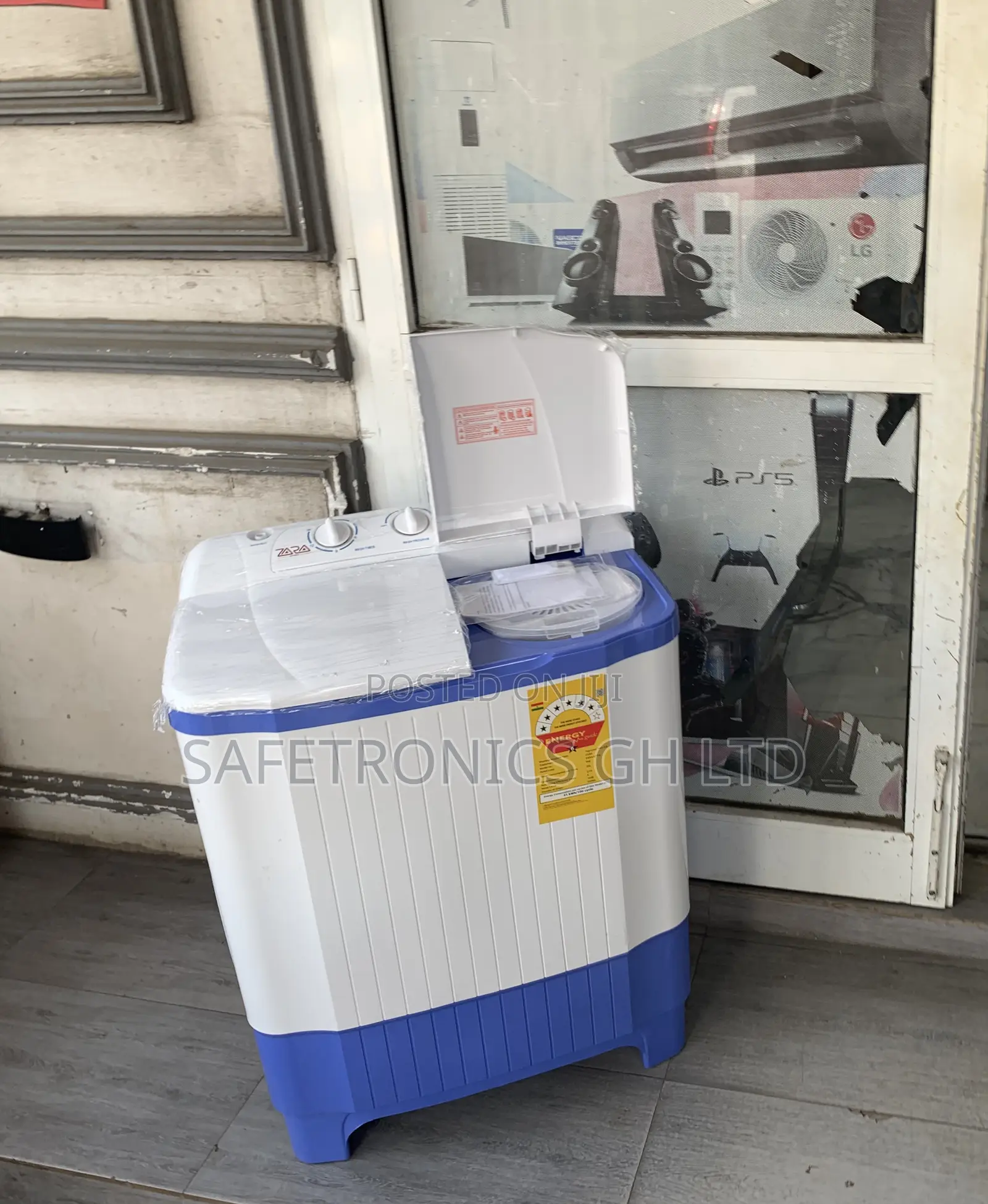 Grab Unique White Topload 7kg Semiautomatic Zara Washingmachine