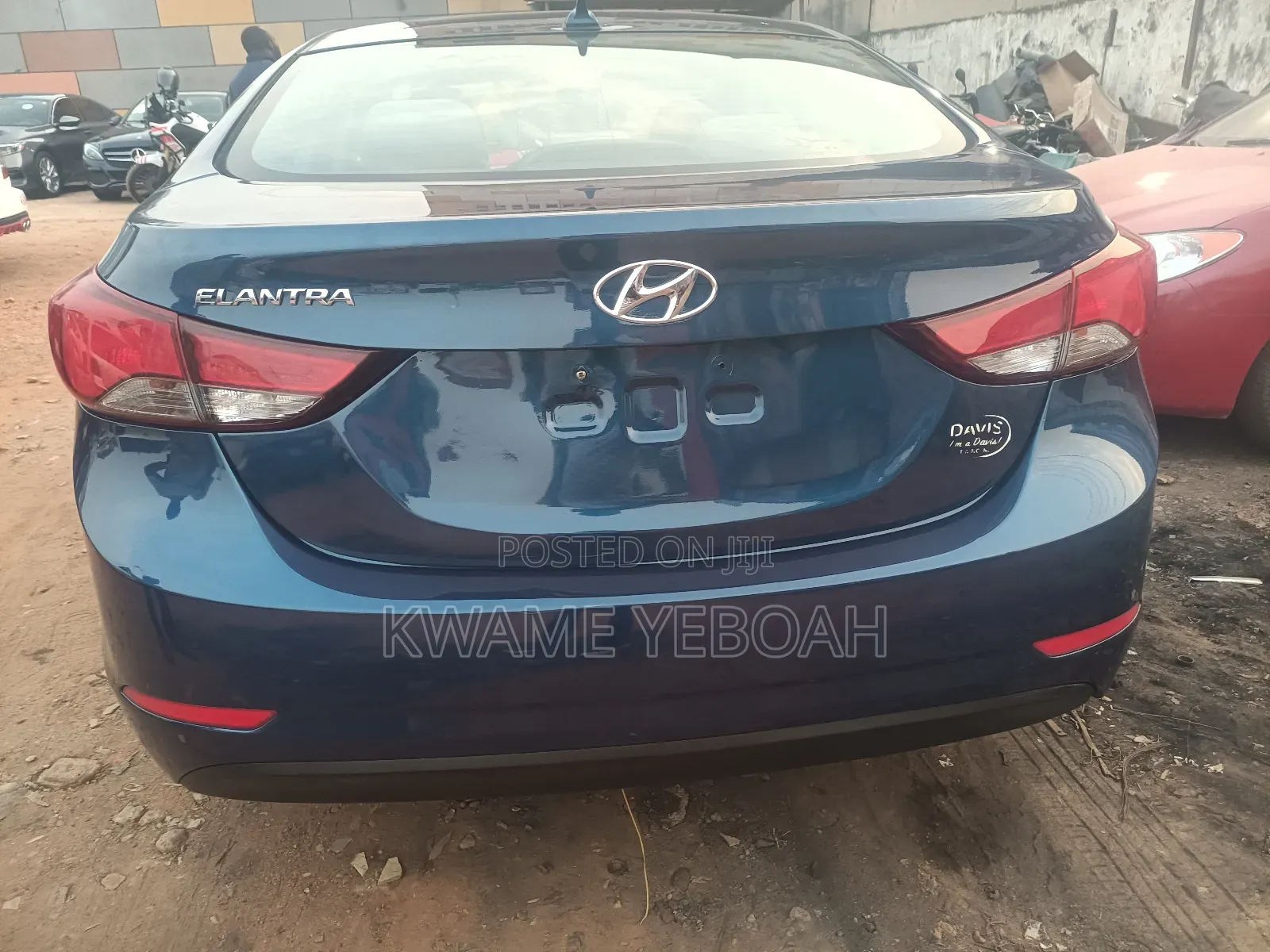 Hyundai Elantra Limited Sedan FWD (1.8L 4cyl 6A) 2016 Blue