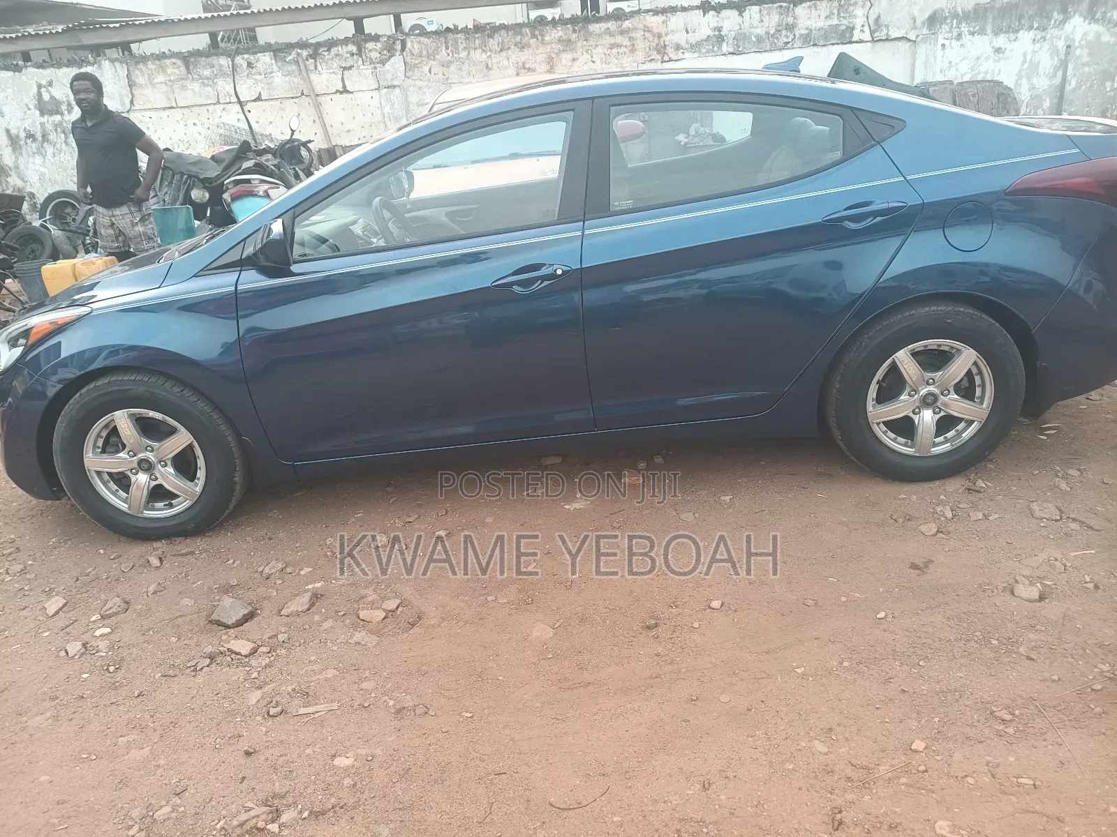 Hyundai Elantra Limited Sedan FWD (1.8L 4cyl 6A) 2016 Blue