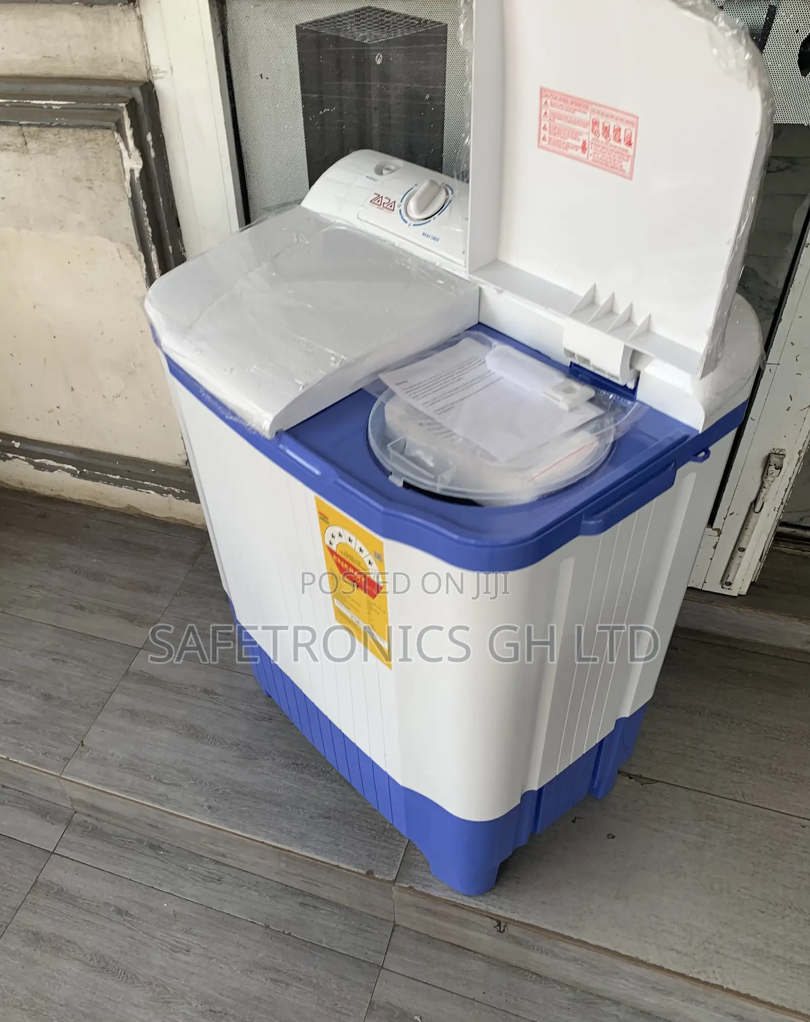 Just Purchase 7kg Topload Semiautomatic Zara White Washingmachine