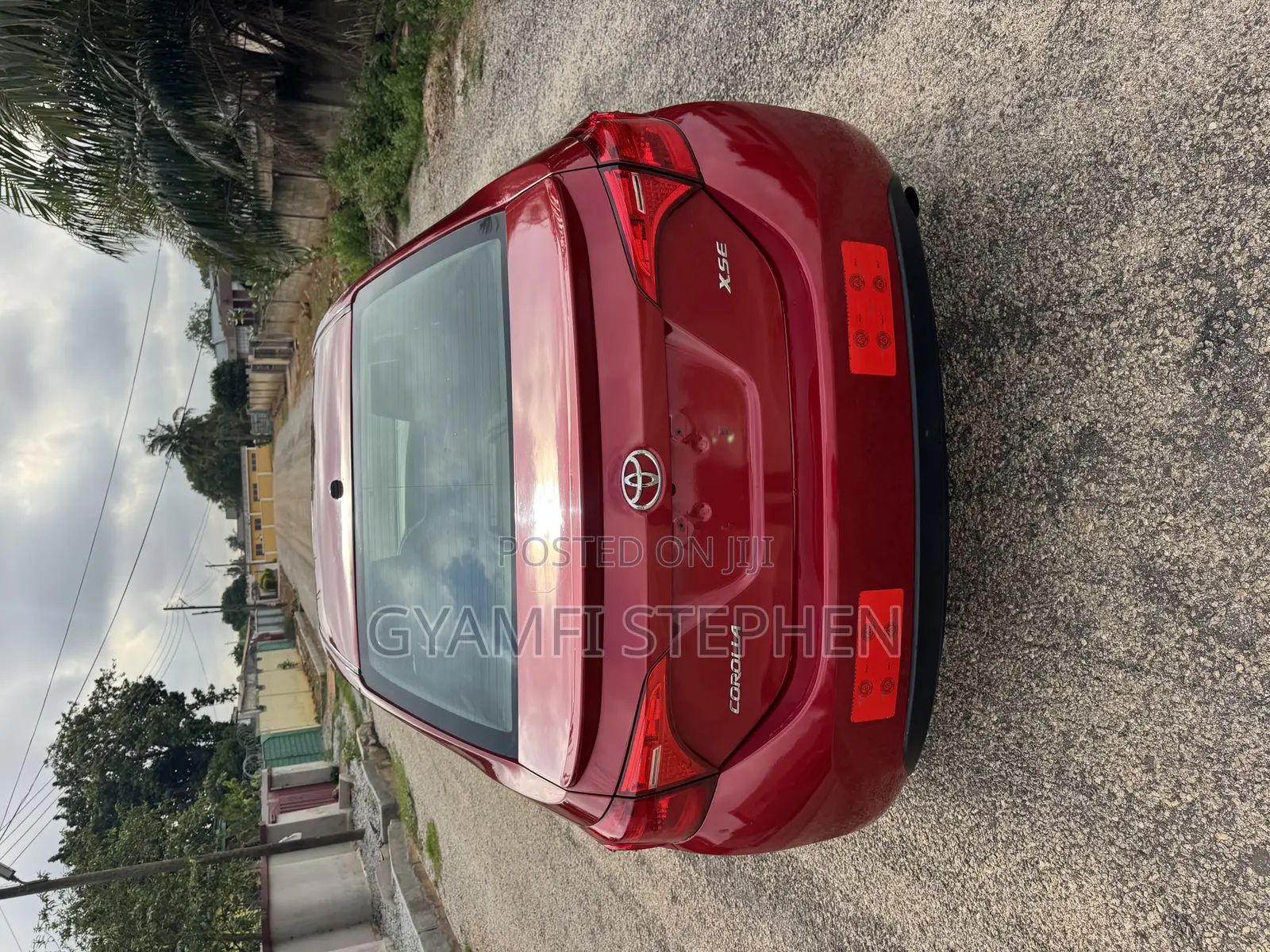 Toyota Corolla XSE (1.8L 4cyl 2A) 2019 Red