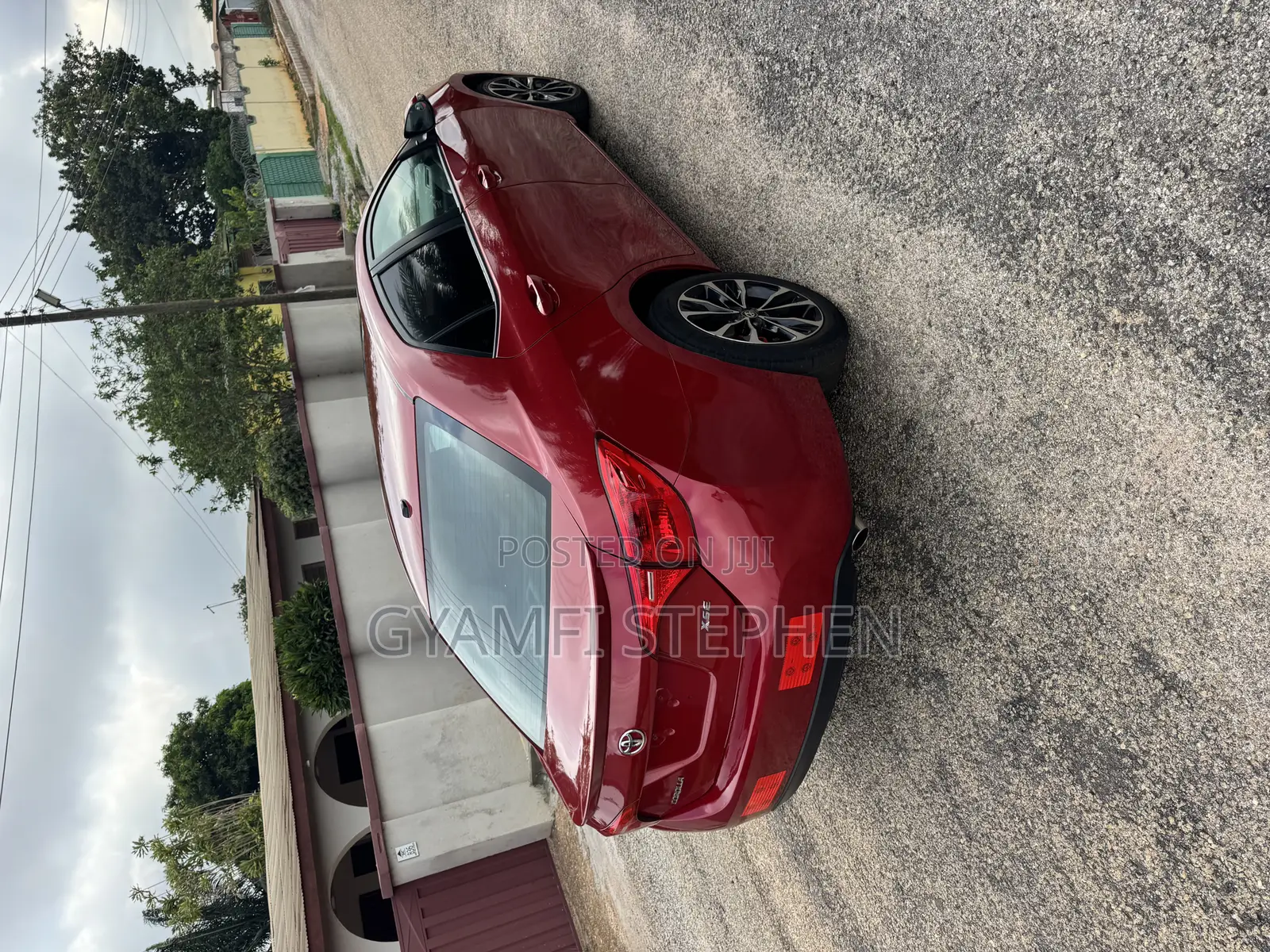 Toyota Corolla XSE (1.8L 4cyl 2A) 2019 Red