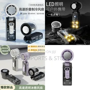 Handheld Cooler Fan With Light