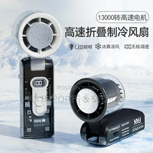 Handheld Cooler Fan With Light