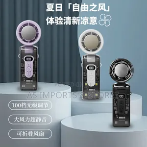 Handheld Cooler Fan With Light