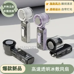 Handheld Cooler Fan With Light