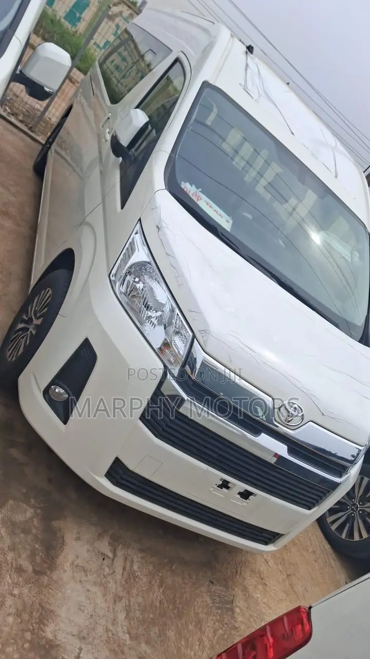 New Toyota HiAce 2025 White