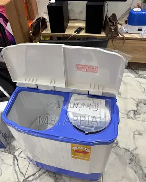 Elegant Zara 7kg Twin Tub Washing Machine(Spin Dry)White 