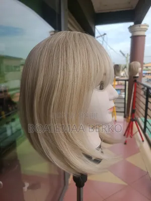 Bob French Cut Blonde Pixie Wig